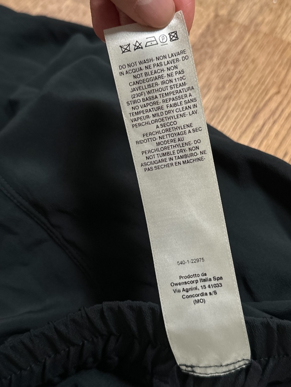Rick Owens FW23 Luxor Drawstring Drop Crotch Cropped Pants Silk Blend Womens 10 - Picture 8 of 14
